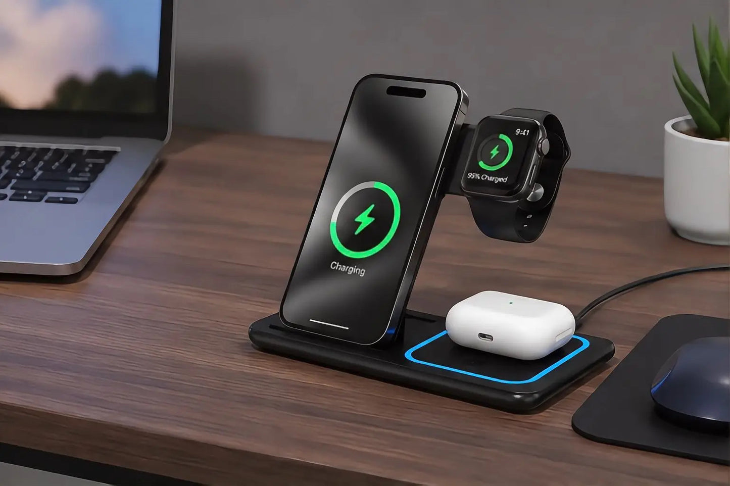 VoltIQ Station de charge 3 en 1