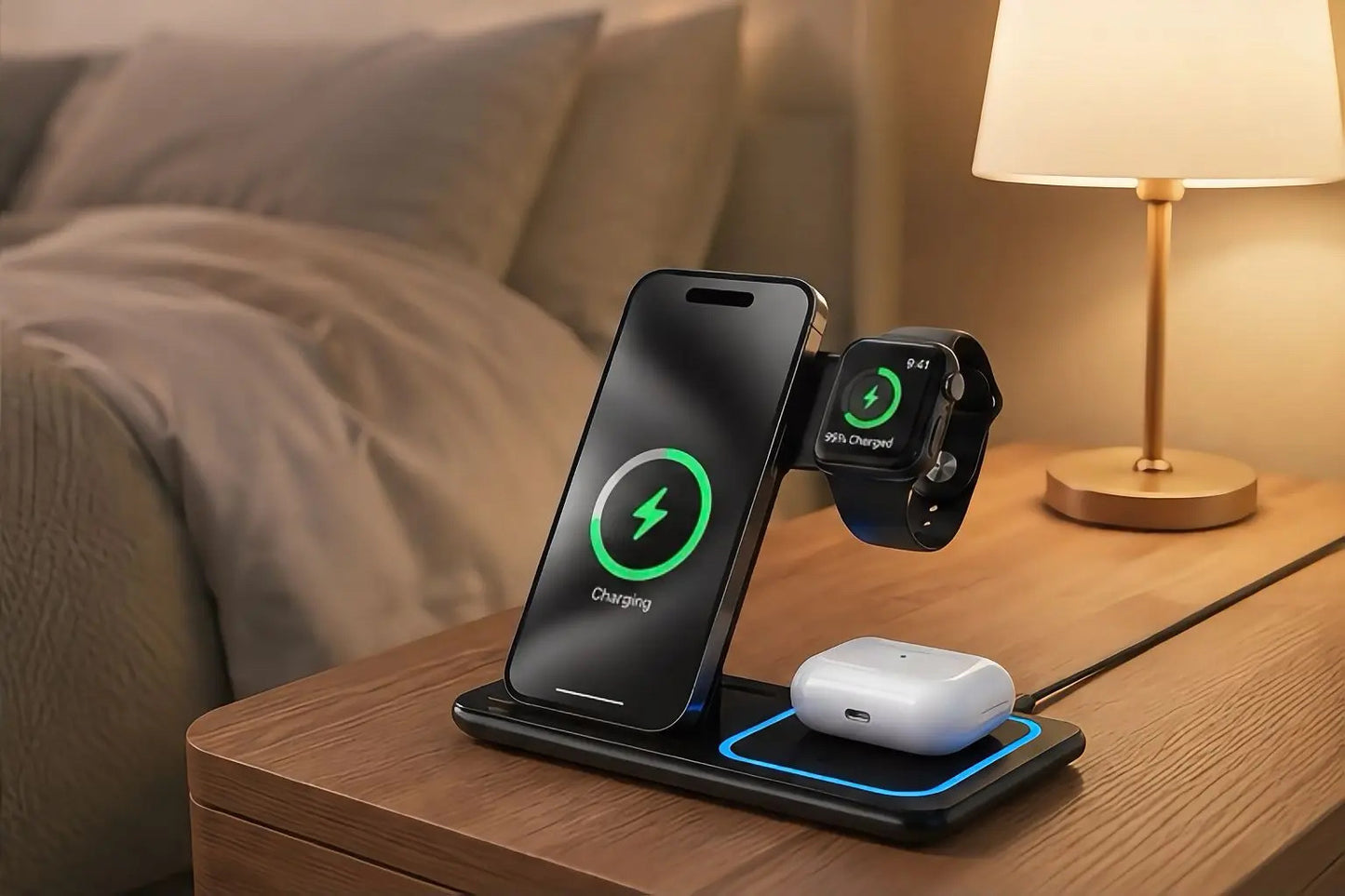VoltIQ Station de charge 3 en 1